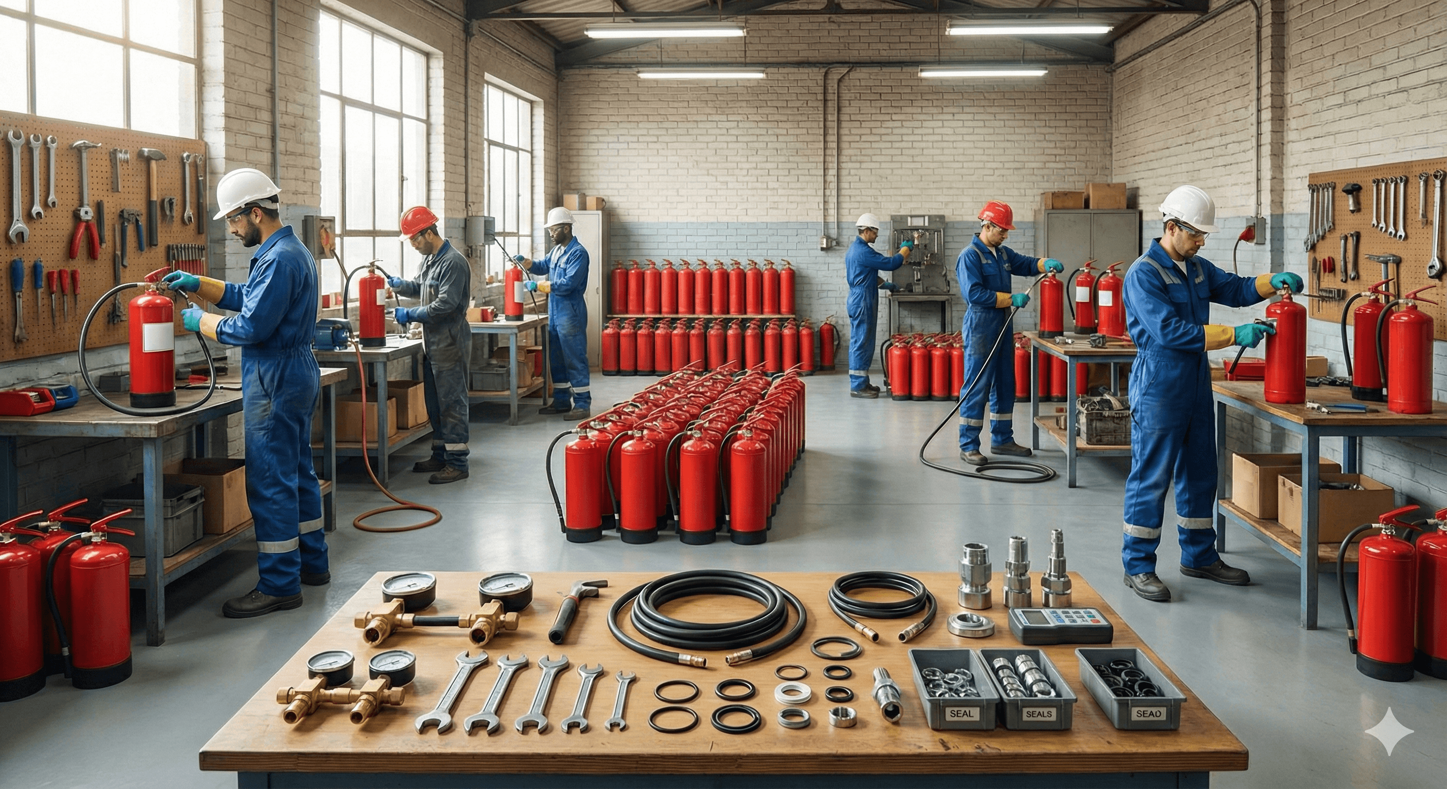 Revisión, Recarga y Mantenimiento de Extintores